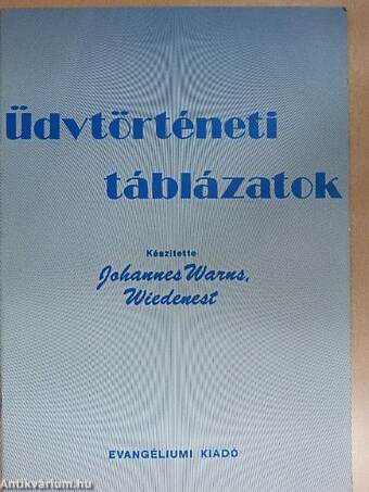 Üdvtörténeti táblázatok