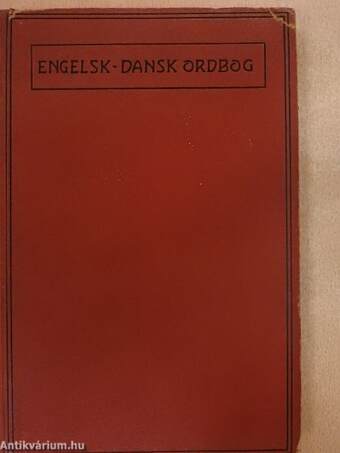 Engelsk-Dansk Ordbog