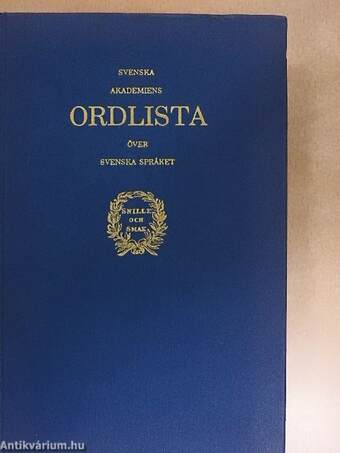 Svenska Akademiens ordlista över svenska spraket