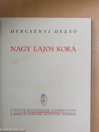 Nagy Lajos kora