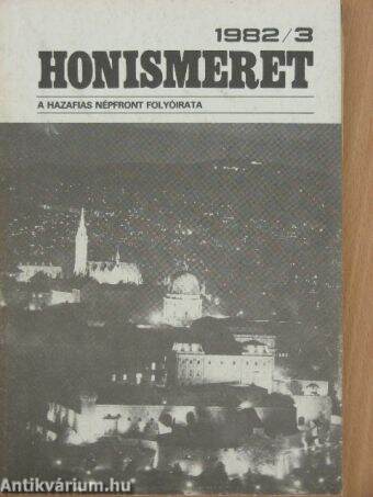 Honismeret 1982/3.