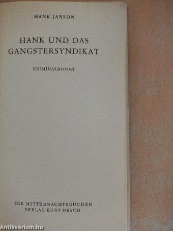 Hank und das Gangstersyndikat