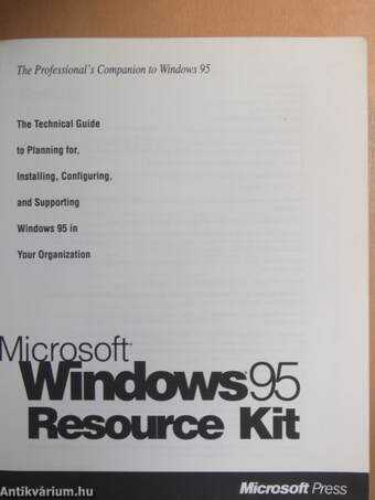 Microsoft Windows 95 Resource Kit