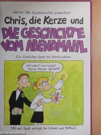 Chris, die Kerze und die Geschichte vom Abendmahl