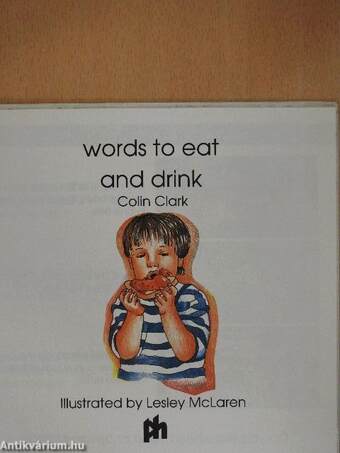 Words to eat and drink