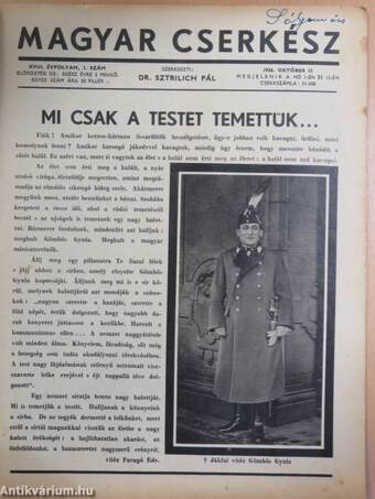 Magyar Cserkész 1936. október 15.
