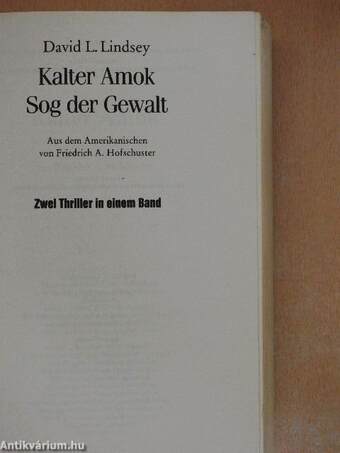 Kalter Amok/Sog der Gewalt