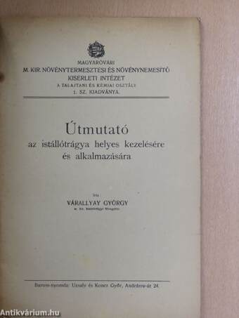 Útmutató az istállótrágya helyes kezelésére és alkalmazására