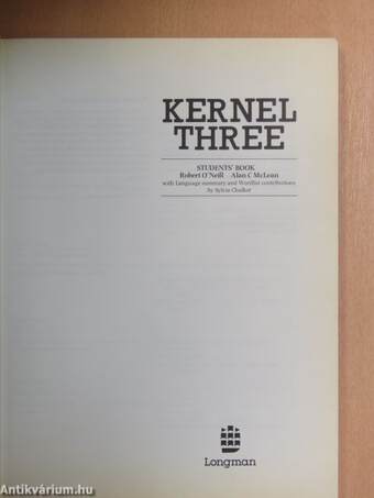 Kernel Three - Students' book