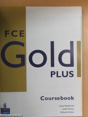 FCE Gold Plus Coursebook - CD-vel