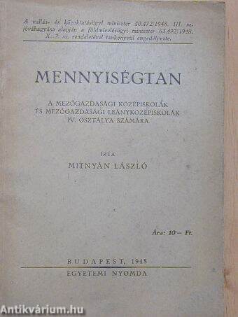 Mennyiségtan