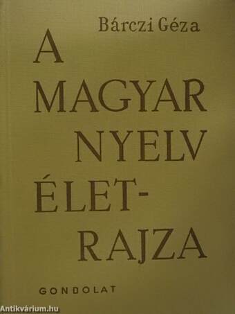 A magyar nyelv életrajza