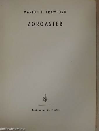 Zoroaster