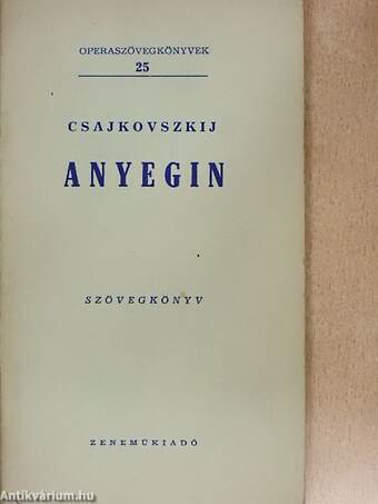 Csajkovszkij: Anyegin