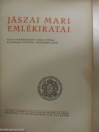 Jászai Mari emlékiratai