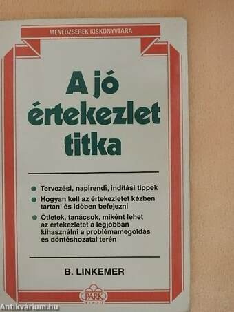 A jó értekezlet titka