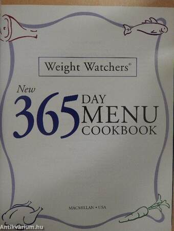 New 365 Day Menu Cookbook