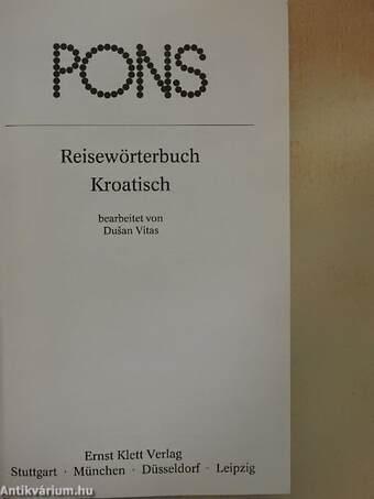 Pons Reisewörterbuch - Kroatisch