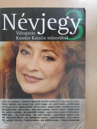 Névjegy 3 (dedikált példány)