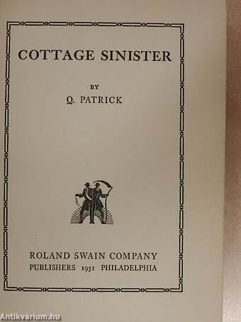 Cottage Sinister