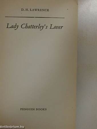 Lady Chatterley's Lover