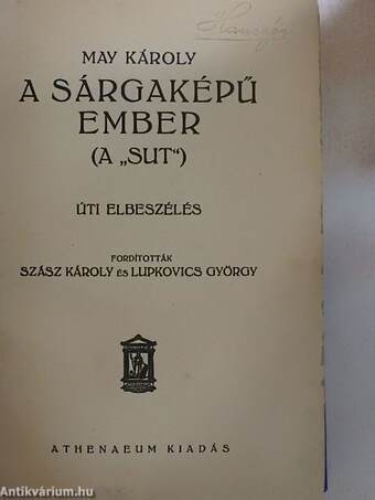 A sárgaképű ember