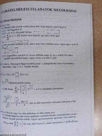 Diszkrét matematika feladatgyűjtemény