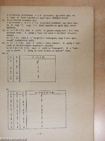 Példatár a bevezető fejezetek a matematikába c. tárgyhoz