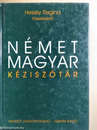 Német-magyar kéziszótár