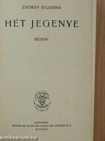 Hét jegenye