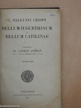 Bellum Iugurthinum et Bellum Catilinae