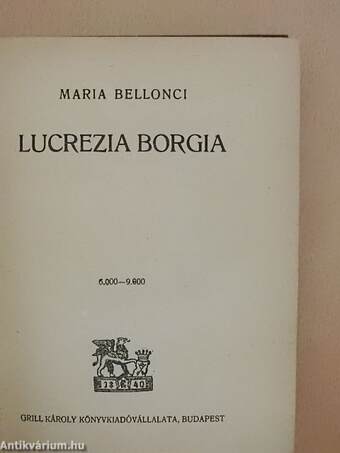 Lucrezia Borgia