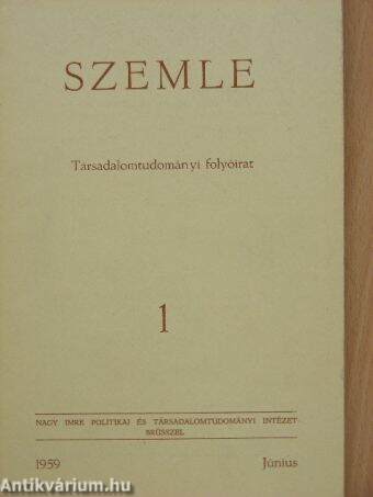 Szemle 1959. június