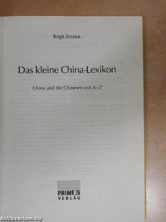 Das kleine China-Lexikon