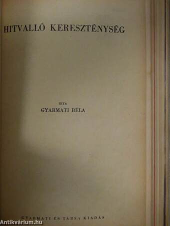 Kezdet és a vég/A túlvilág/Dániel, a próféta-államférfi/A szeretet uralma/Bibliai Igazságok Kézikönyve/Hitvalló kereszténység/A hetednapot ünneplő adventisták felekezetének hitelvei/Lenin-Sztálin a vallásról/Világválság a megoldás előtt