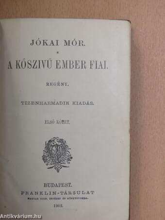 A kőszivű ember fiai I-III.