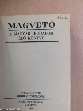 Magvető