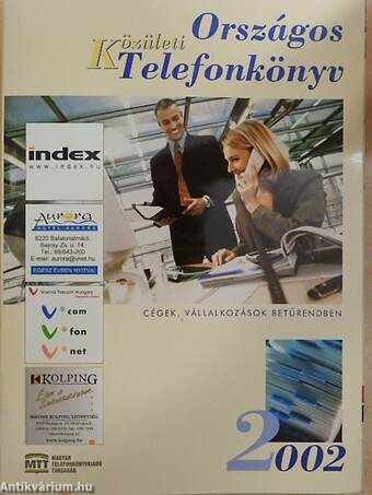 Országos Közületi Telefonkönyv 2002