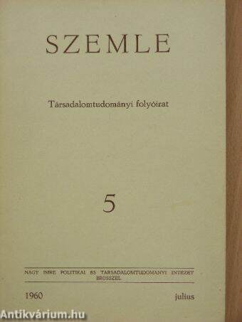 Szemle 1960. július