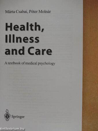 Health, Illness and Care