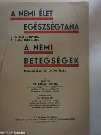 A nemi élet egészségtana/A nemi betegségek