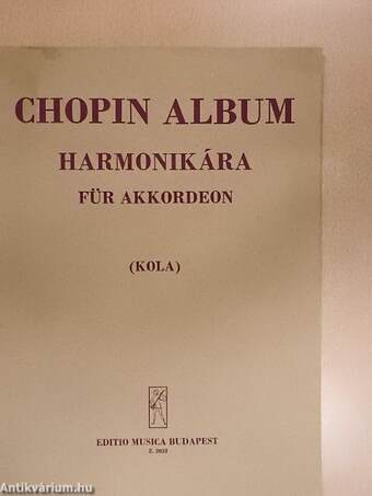 Chopin album harmonikára 