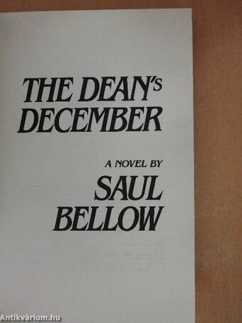 The Dean's December