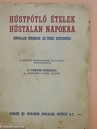 Húspótló ételek hústalan napokra