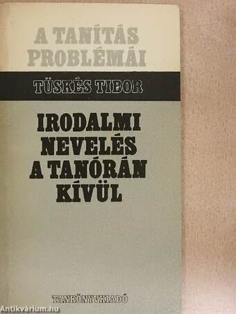 Irodalmi nevelés a tanórán kívül