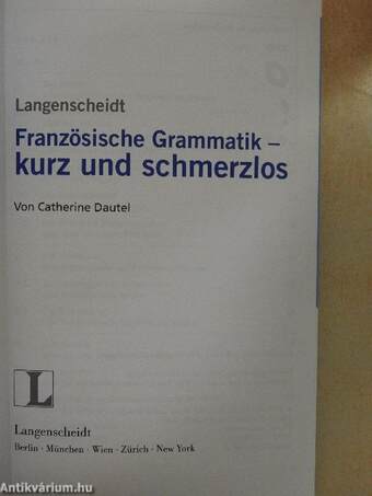 Französische Grammatik