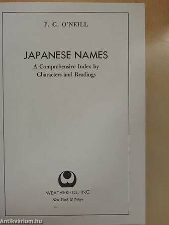 Japanese Names