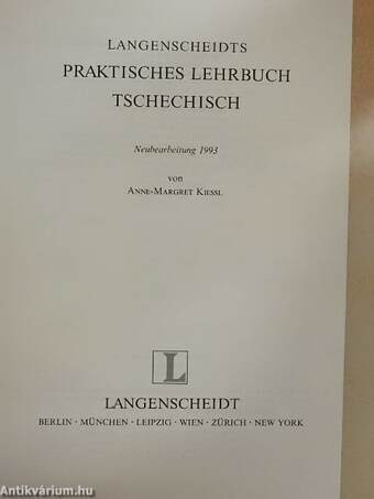 Langenscheidts Praktisches Lehrbuch Tschechisch I-II.