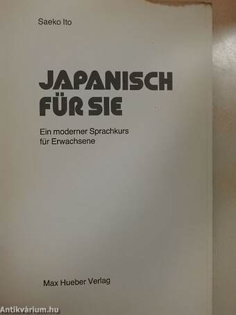 Japanisch für sie