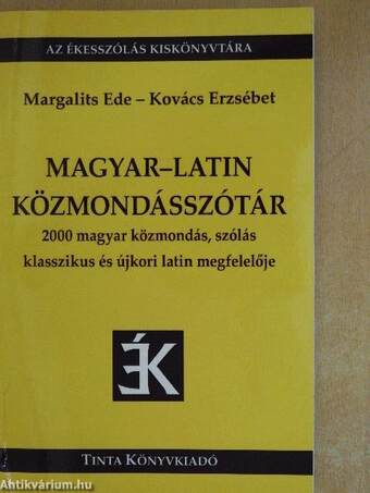 Magyar-latin közmondásszótár